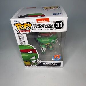 Funko Pop! Nickelodeon Raphael (Red Bandana) #31 - PX Previews Exclusive